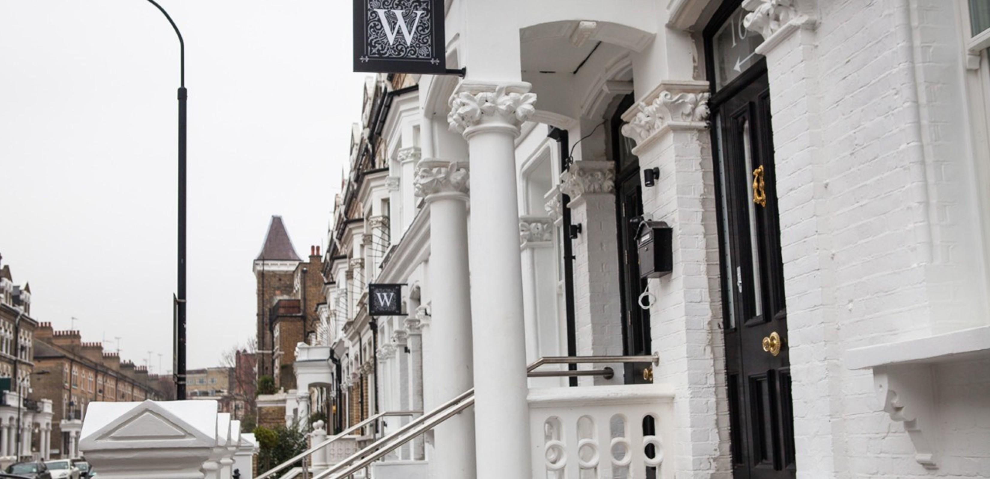 The W14 Kensington Hotell London Exteriör bild